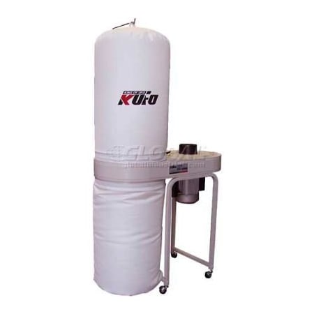 Air Foxx Kufo Seco 2HP UFO-101H2 Vertical Bag Dust Collector UFO-101H2